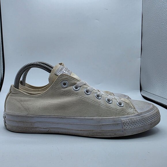 Converse All Star Womens Size 8 White Low Top Casual Sneakers Shoes Walking - Picture 12 of 13